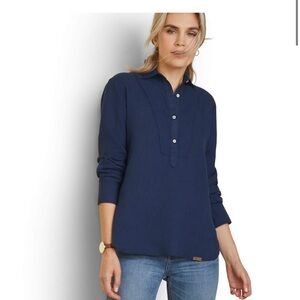 NWOT Ariat Cazadero Blouse Navy